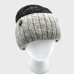 Windhorse Himalayan Art Wear Hand Knitted Wool Beanie Hat